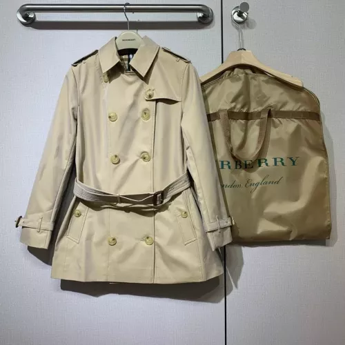 Wholesale Burberry Trench Coat Long Sleeved For Women #1387265 $162.00 USD, Wholesale Quality Replica Burberry Trench Coat