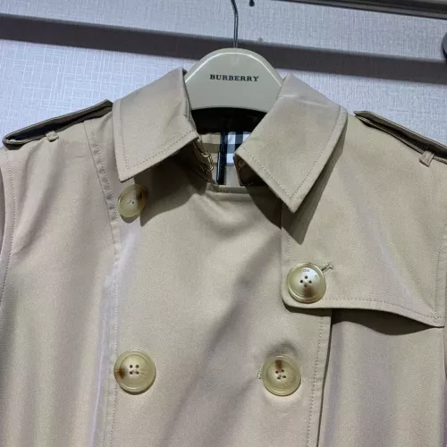 Replica Burberry Trench Coat Long Sleeved For Women #1387265 $162.00 USD for Wholesale