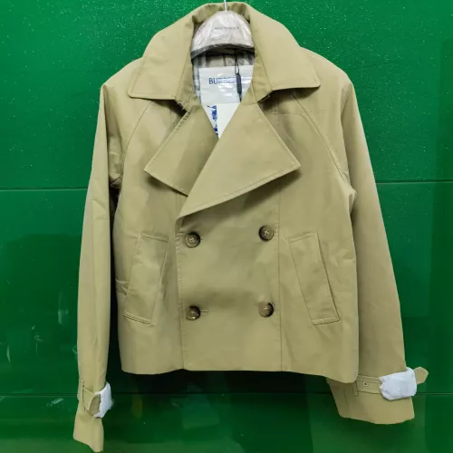 Wholesale Burberry Trench Coat Long Sleeved For Women #1387266 $162.00 USD, Wholesale Quality Replica Burberry Trench Coat