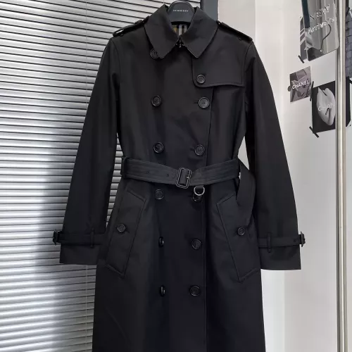 Wholesale Burberry Trench Coat Long Sleeved For Women #1387274 $162.00 USD, Wholesale Quality Replica Burberry Trench Coat