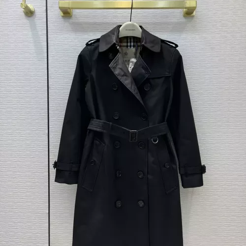 Wholesale Burberry Trench Coat Long Sleeved For Women #1387276 $162.00 USD, Wholesale Quality Replica Burberry Trench Coat