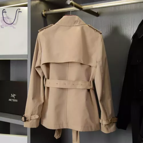 Replica Burberry Trench Coat Long Sleeved For Women #1387277 $162.00 USD for Wholesale