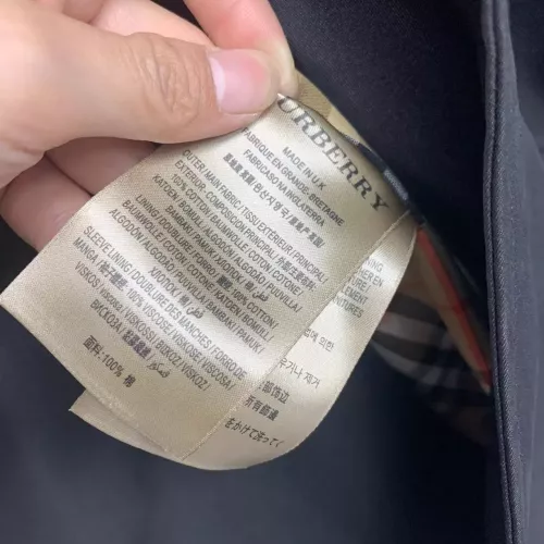 Replica Burberry Trench Coat Long Sleeved For Men #1387282 $185.00 USD for Wholesale