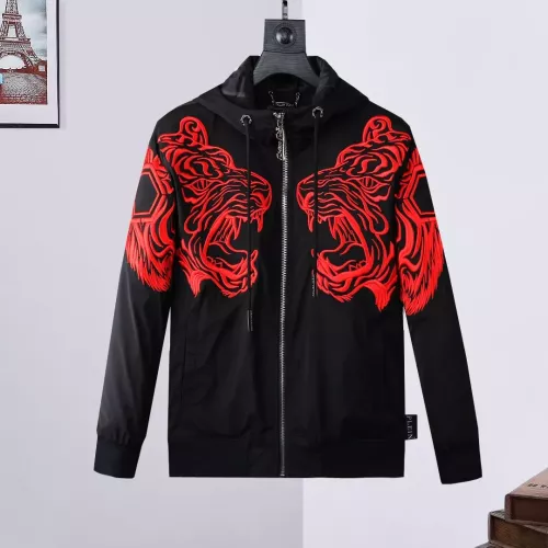 Wholesale Philipp Plein PP Jackets Long Sleeved For Men #1387299 $85.00 USD, Wholesale Quality Replica Philipp Plein PP Jackets