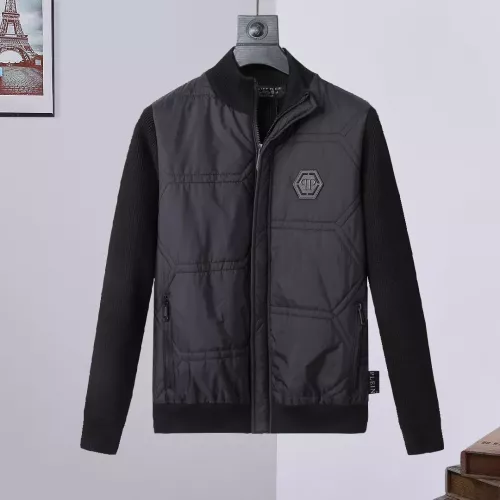 Wholesale Philipp Plein PP Jackets Long Sleeved For Men #1387300 $85.00 USD, Wholesale Quality Replica Philipp Plein PP Jackets