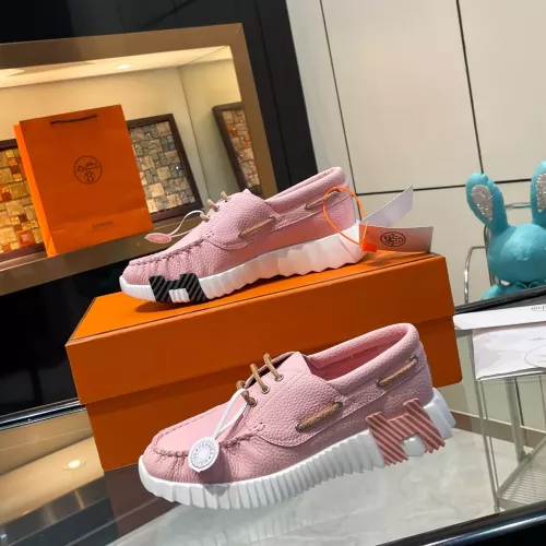 Replica Hermes Casual Shoes For Women #1387471 $115.00 USD for Wholesale