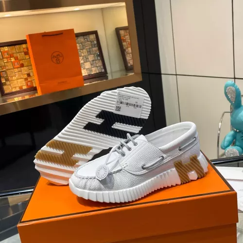 Replica Hermes Casual Shoes For Men #1387472 $115.00 USD for Wholesale