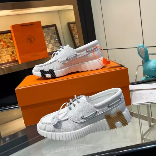 Replica Hermes Casual Shoes For Men #1387472 $115.00 USD for Wholesale