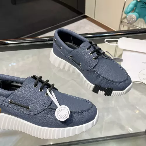Replica Hermes Casual Shoes For Men #1387474 $115.00 USD for Wholesale