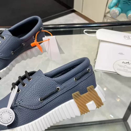 Replica Hermes Casual Shoes For Men #1387474 $115.00 USD for Wholesale