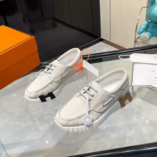 Replica Hermes Casual Shoes For Women #1387487 $115.00 USD for Wholesale