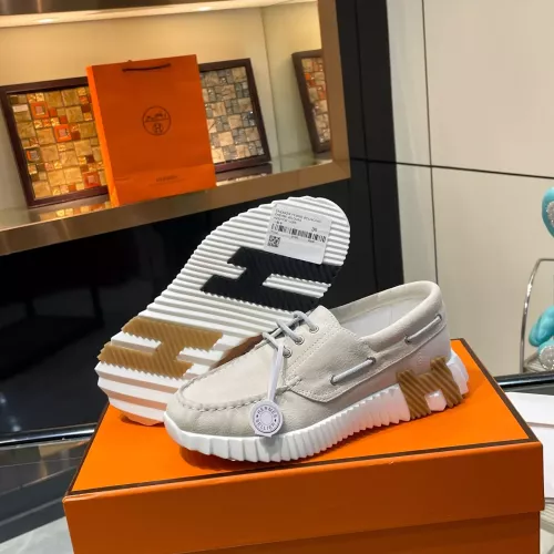 Replica Hermes Casual Shoes For Women #1387487 $115.00 USD for Wholesale