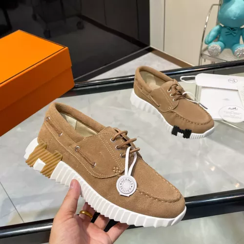 Wholesale Hermes Casual Shoes For Men #1387488 $115.00 USD, Wholesale Quality Replica Hermes Casual Shoes