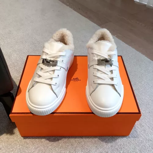 Replica Hermes Casual Shoes For Men #1387536 $135.00 USD for Wholesale