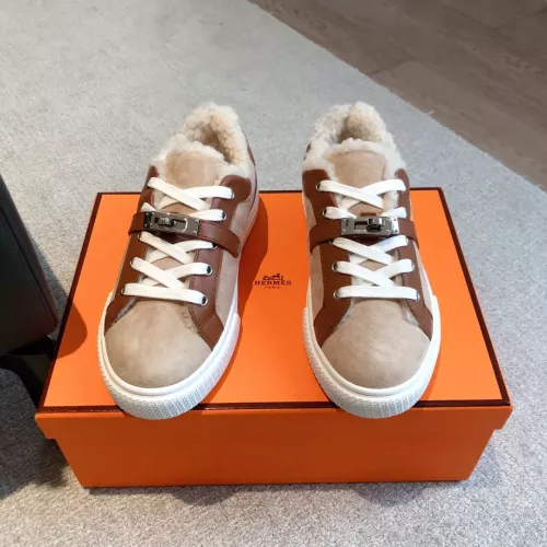 Replica Hermes Casual Shoes For Women #1387543 $135.00 USD for Wholesale
