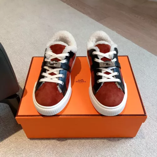 Replica Hermes Casual Shoes For Women #1387545 $135.00 USD for Wholesale