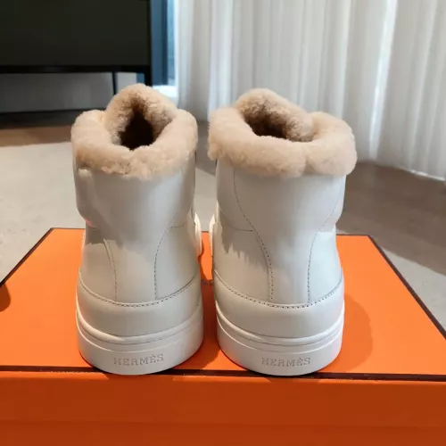 Replica Hermes High Tops Shoes For Men #1387546 $145.00 USD for Wholesale
