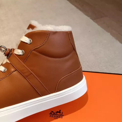 Replica Hermes High Tops Shoes For Men #1387548 $145.00 USD for Wholesale