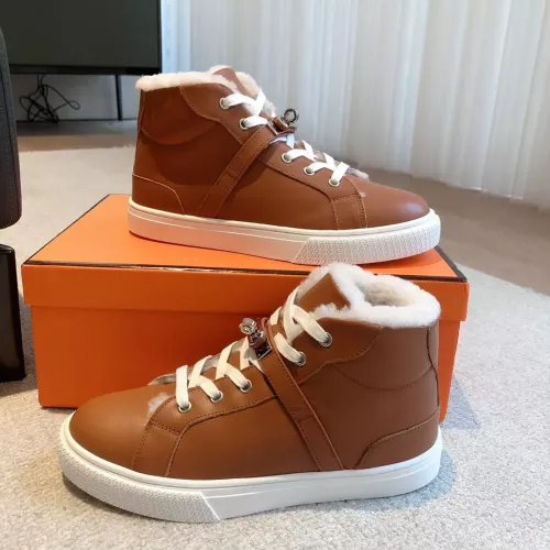 Wholesale Hermes High Tops Shoes For Women #1387549 $145.00 USD, Wholesale Quality Replica Hermes High Tops Shoes