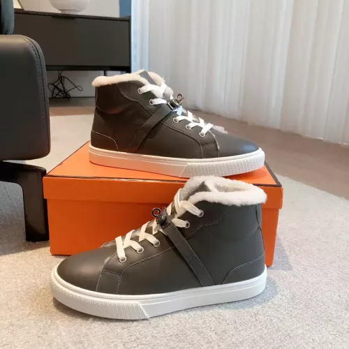 Wholesale Hermes High Tops Shoes For Women #1387551 $145.00 USD, Wholesale Quality Replica Hermes High Tops Shoes