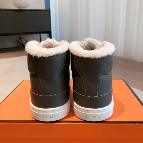 Replica Hermes High Tops Shoes For Women #1387551 $145.00 USD for Wholesale