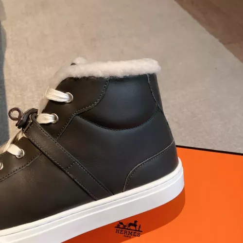 Replica Hermes High Tops Shoes For Women #1387551 $145.00 USD for Wholesale