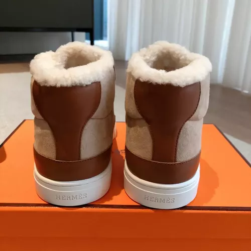Replica Hermes High Tops Shoes For Women #1387555 $145.00 USD for Wholesale