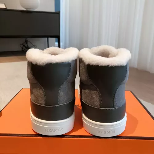 Replica Hermes High Tops Shoes For Men #1387556 $145.00 USD for Wholesale