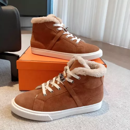 Wholesale Hermes High Tops Shoes For Women #1387559 $145.00 USD, Wholesale Quality Replica Hermes High Tops Shoes