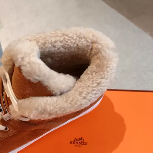 Replica Hermes High Tops Shoes For Women #1387559 $145.00 USD for Wholesale