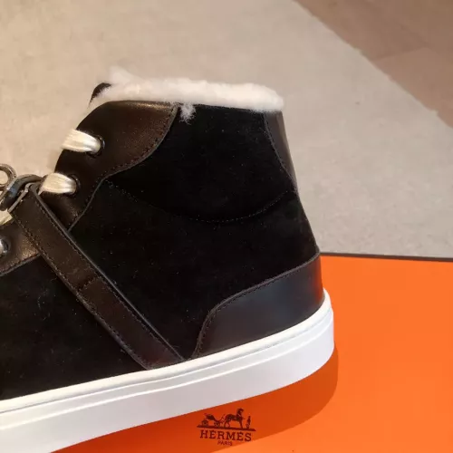 Replica Hermes High Tops Shoes For Women #1387561 $145.00 USD for Wholesale