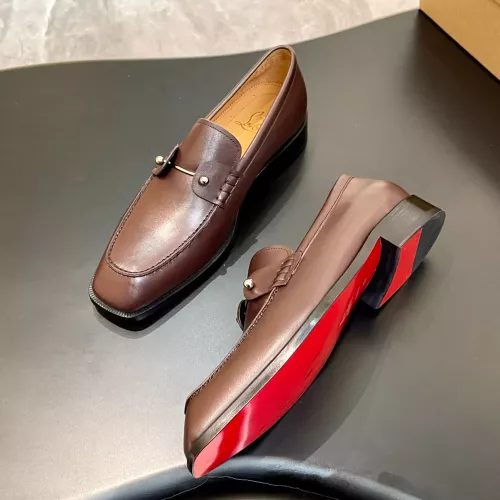 Replica Christian Louboutin Leather Shoes For Men #1387568 $172.00 USD for Wholesale