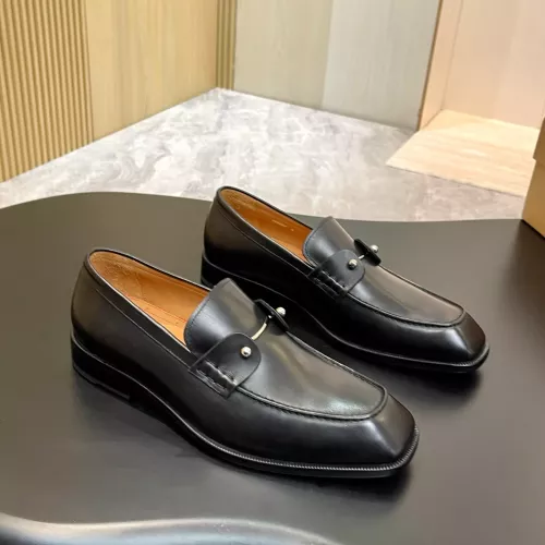 Replica Christian Louboutin Leather Shoes For Men #1387577 $172.00 USD for Wholesale