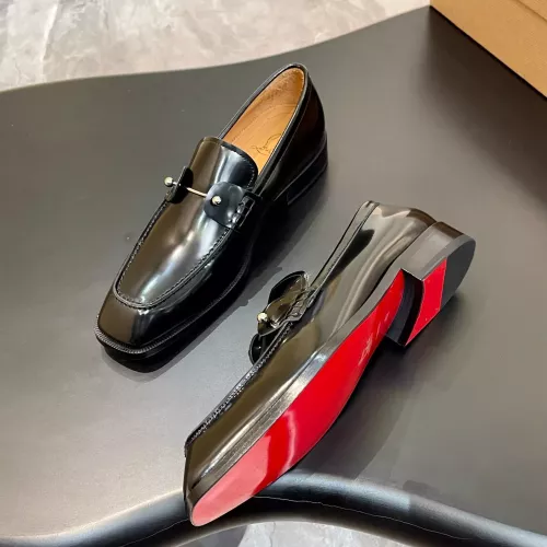 Replica Christian Louboutin Leather Shoes For Men #1387578 $172.00 USD for Wholesale