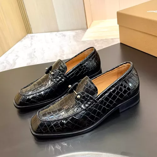 Wholesale Christian Louboutin Leather Shoes For Men #1387581 $172.00 USD, Wholesale Quality Replica Christian Louboutin Leather Shoes