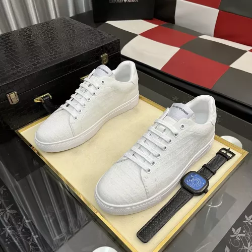 Replica Armani Casual Shoes For Men #1387587 $80.00 USD for Wholesale