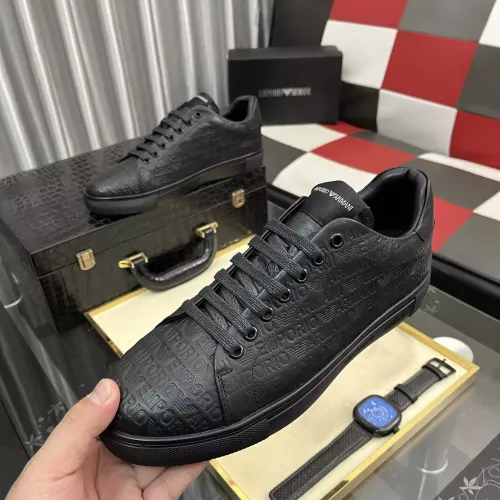 Wholesale Armani Casual Shoes For Men #1387590 $80.00 USD, Wholesale Quality Replica Armani Casual Shoes