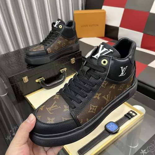 Wholesale Louis Vuitton High Tops Shoes For Men #1387673 $85.00 USD, Wholesale Quality Replica Louis Vuitton High Tops Shoes
