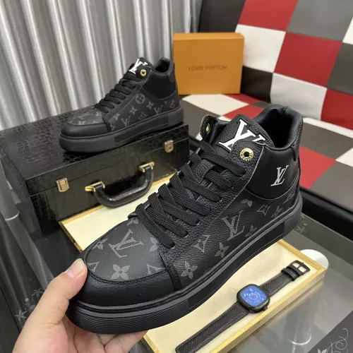 Wholesale Louis Vuitton High Tops Shoes For Men #1387674 $85.00 USD, Wholesale Quality Replica Louis Vuitton High Tops Shoes