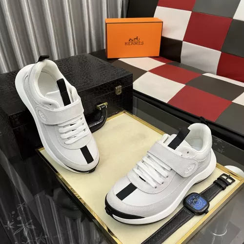 Replica Hermes Casual Shoes For Men #1387685 $85.00 USD for Wholesale