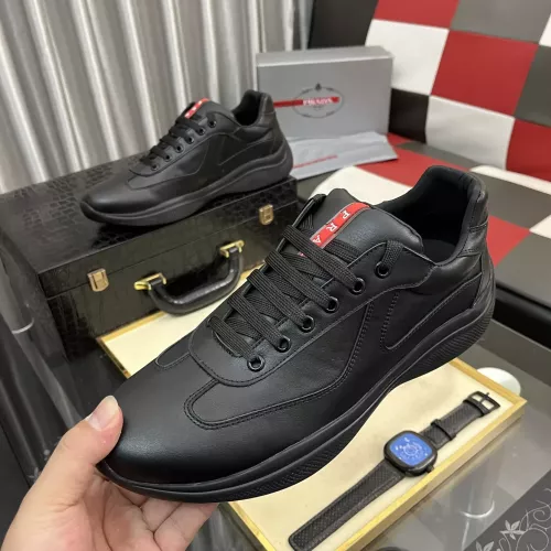Wholesale Prada Casual Shoes For Men #1387741 $80.00 USD, Wholesale Quality Replica Prada Casual Shoes