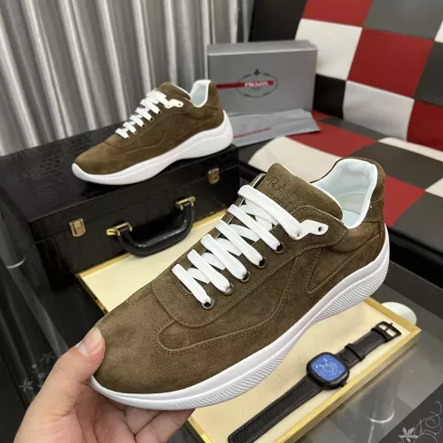 Wholesale Prada Casual Shoes For Men #1387744 $80.00 USD, Wholesale Quality Replica Prada Casual Shoes