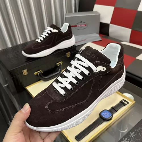 Wholesale Prada Casual Shoes For Men #1387745 $80.00 USD, Wholesale Quality Replica Prada Casual Shoes