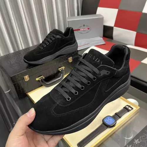 Wholesale Prada Casual Shoes For Men #1387746 $80.00 USD, Wholesale Quality Replica Prada Casual Shoes