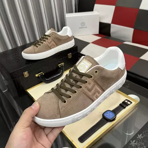 Wholesale Versace Casual Shoes For Men #1387765 $76.00 USD, Wholesale Quality Replica Versace Casual Shoes