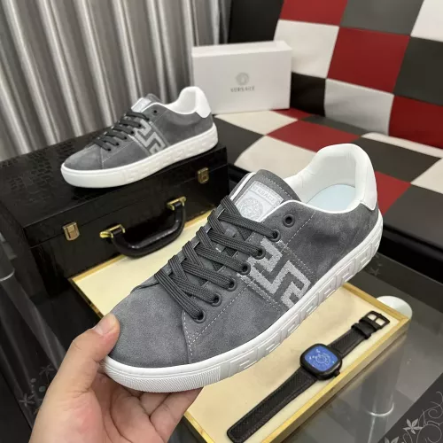 Wholesale Versace Casual Shoes For Men #1387766 $76.00 USD, Wholesale Quality Replica Versace Casual Shoes