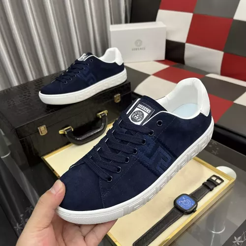 Wholesale Versace Casual Shoes For Men #1387768 $76.00 USD, Wholesale Quality Replica Versace Casual Shoes