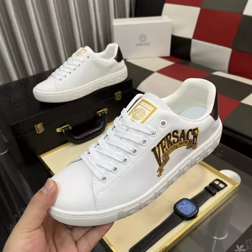 Wholesale Versace Casual Shoes For Men #1387771 $76.00 USD, Wholesale Quality Replica Versace Casual Shoes