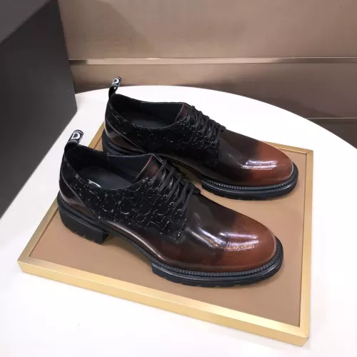 Replica Christian Dior Leather Shoes For Men #1387862 $128.00 USD for Wholesale
