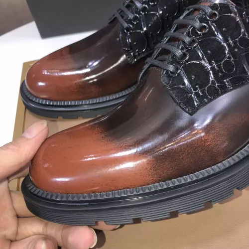 Replica Christian Dior Leather Shoes For Men #1387862 $128.00 USD for Wholesale